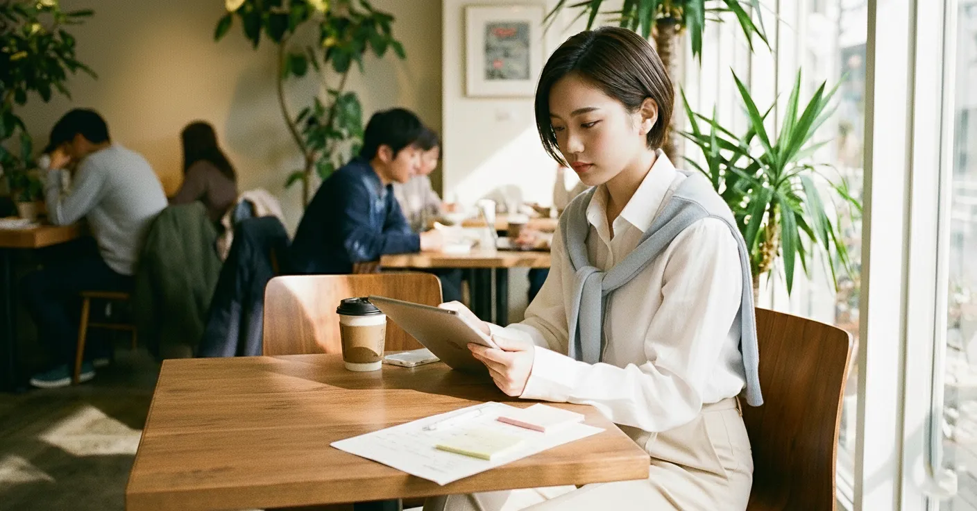 通信講座イメージ女性