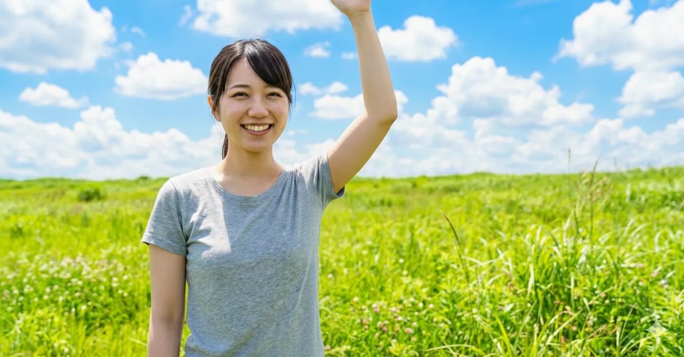 脇汗不安なし